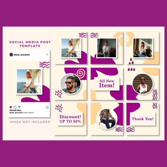 A well designed Instagram page(puzzle/feed/grid) - Image 5