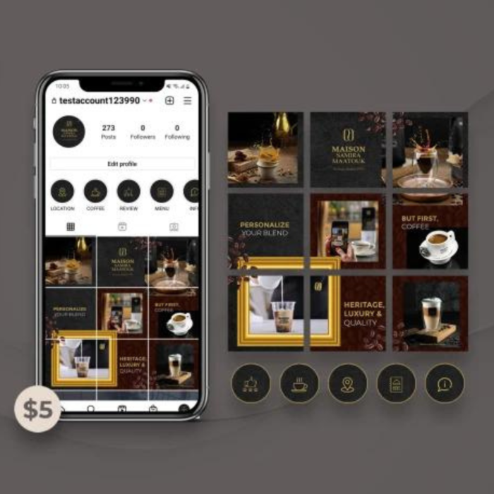 A well designed Instagram page(puzzle/feed/grid) - Image 7