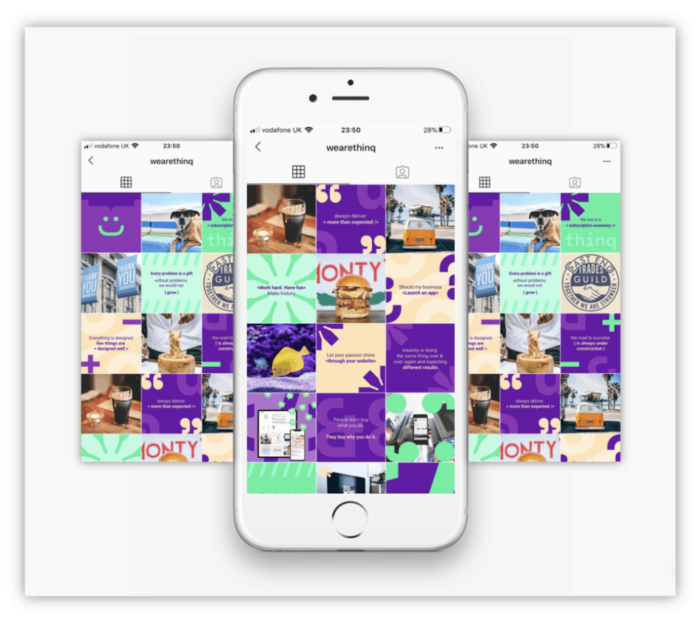 A well designed Instagram page(puzzle/feed/grid) - Image 4